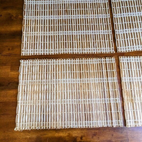 Bamboo Sushi Roller Placemat Set - Picture 3 of 8